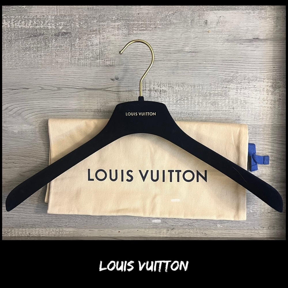 Louis Vuitton Velvet Clothes Hanger + Dust Bag